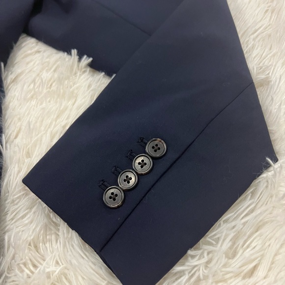 J. Crew Bi Stretch Blazer  Italian Wool Tollegno - 96% wool - Size 14 - Picture 4 of 9